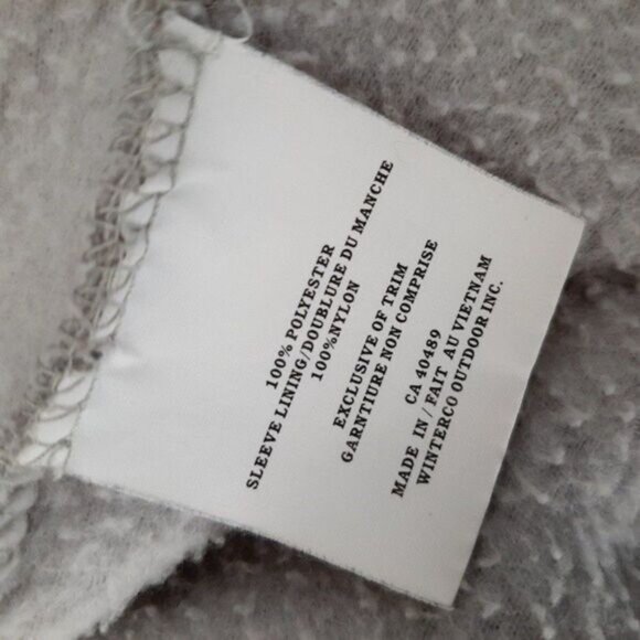 BOARD DOKTER Fleece Zip-up Sporty Athletic Casual Jacket Sz 10 - Picture 10 of 10